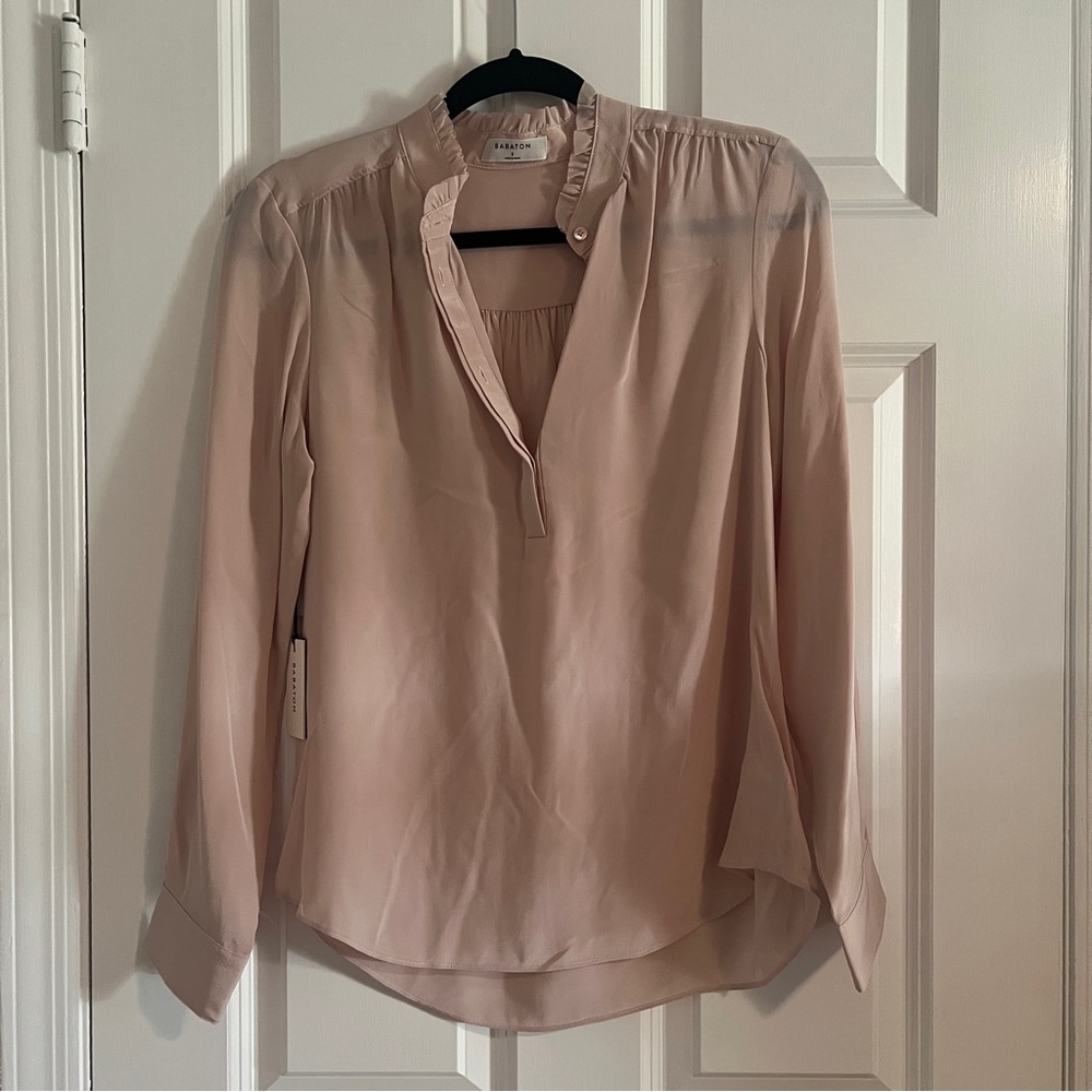 Aritzia Babaton Pink Women's Top